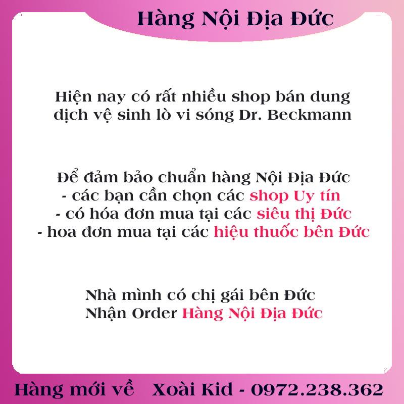 Dung dịch tẩy rửa vệ sinh lò vi sóng, lò nướng, nồi chiên không dầu DrBeckmann -Nội địa Đức Bill