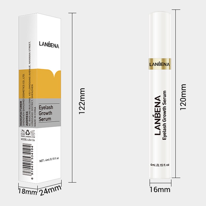 Serum Nuôi Dưỡng Kích Thích Mọc Lông Mi Dài 4.5Ml