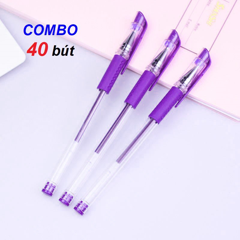 COMBO 40 bút nước mực tím