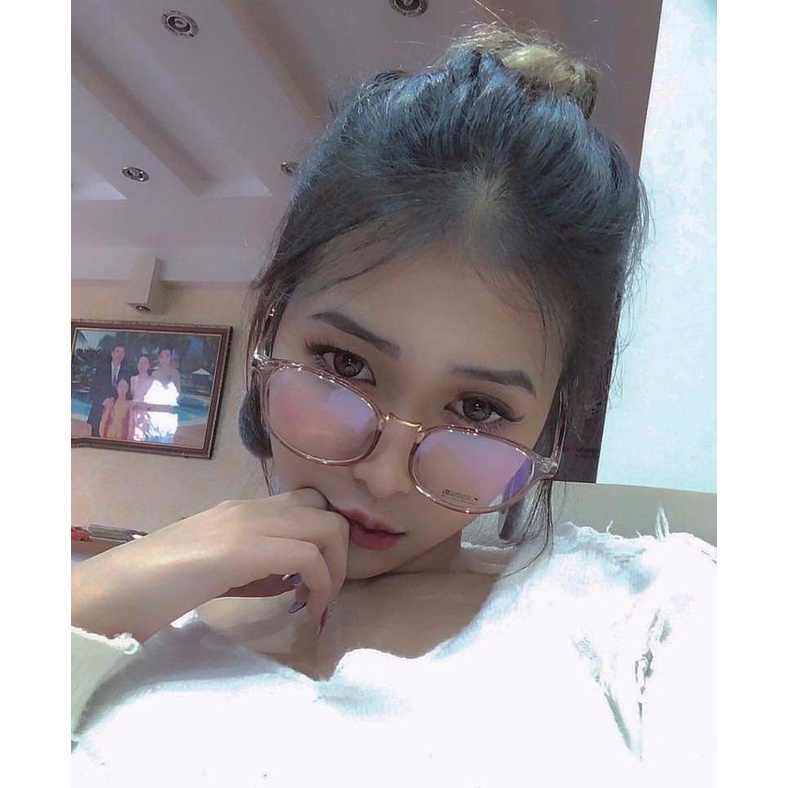 Kính Mát-Kính Thời Trang Giả Cận Hàn Quốc Gọng Siêu Dẻo Cực Hot màu xám