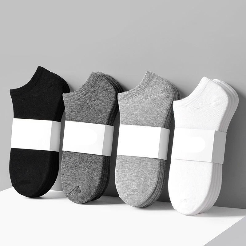 Combo 10 đôi tất nam nữ 01 - vớ unisex Trơn đơn giản