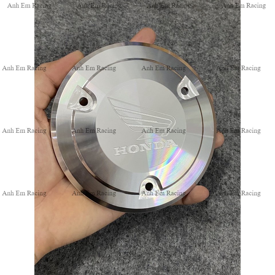 Nắp Nồi Nhôm CNC Takegawa, Cánh Chim Honda Gắn Cho Dream - Wave Nhỏ - Fu Neo - Fu Led