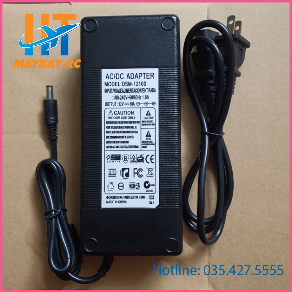 Bộ nguồn 12V 10A cho sạc isdt, toolkitrc, imax b6