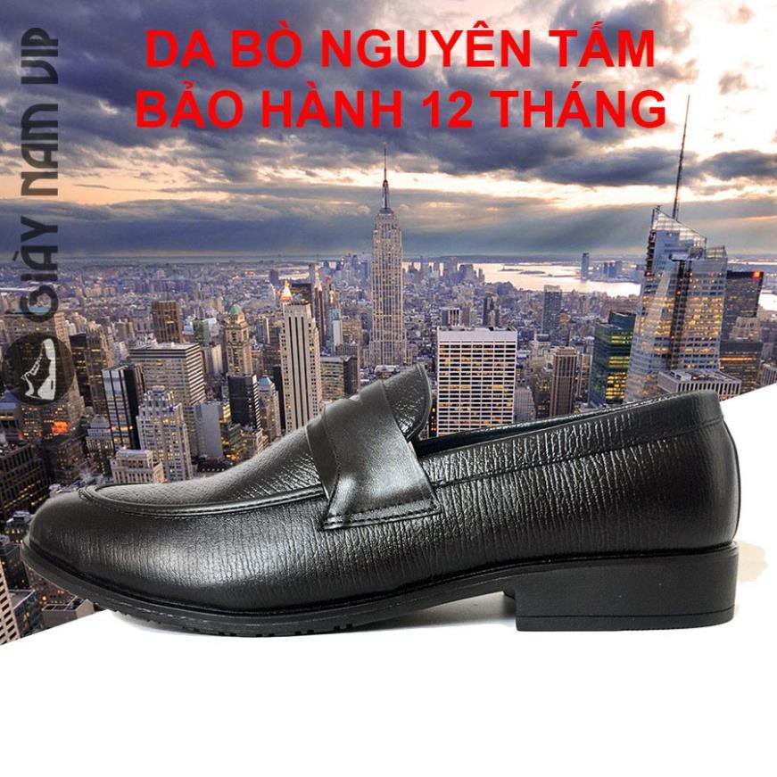 ( Fỏ Men ) Giày Tây Nam - FREESHIP - Giày Da Nam Penny Loafer Đầy Nam Tính GVN11 neu ₃