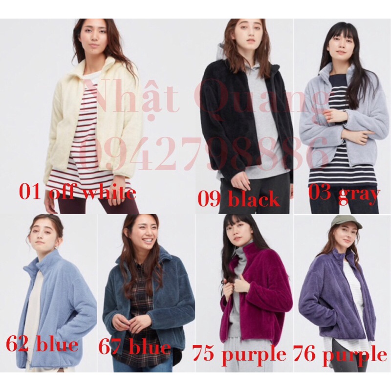 Áo lông cừu nữ uniqlo nhật auth mẫu mới