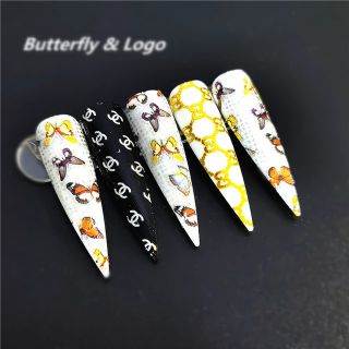 Foil thương hiệu lớn dán móng