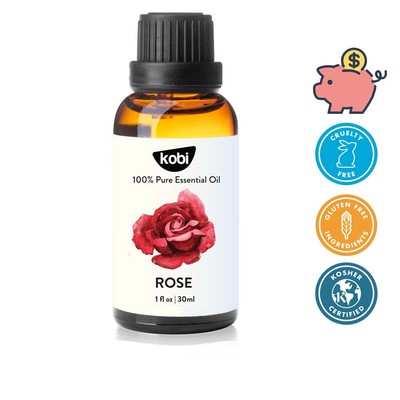 Tinh dầu Hoa Hồng Kobi Rose 30ml thơm phòng thư giãn chăm sóc da tạo hương dễ chịu