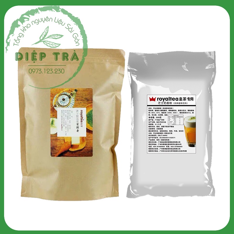 Bột Cheese Royaltea túi bạc / giấy 500g