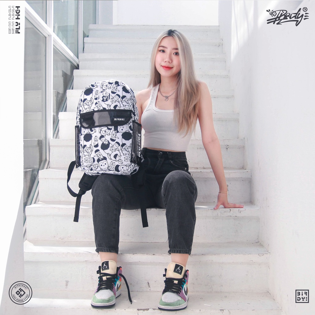 Balo Thời Trang Nam Nữ Đi Học  Birdybag Goodmood  Backpack Unisex