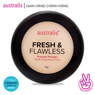 PHẤN PHỦ KIỀM DẦU CỰC TỐT MỊN NHẸ AUSTRALIS FRESH & FLAWLESS PRESSED POWDER