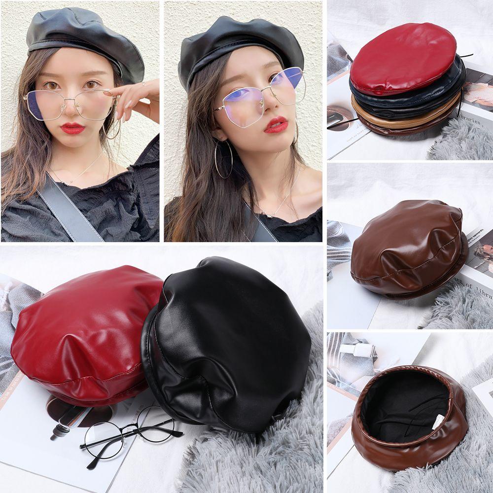 Mũ Beret Thu Đông Có Thể Điều Chỉnh Kích Thước Cá Tính Cho Nam