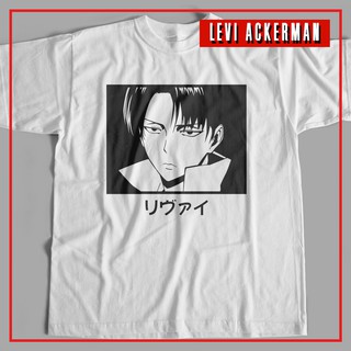 Mẫu áo thun Attack on titan - Levi độc đẹp giá rẻ