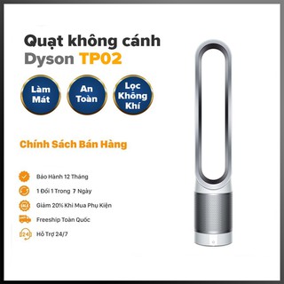 Quạt không cánh kèm lọc không khí dyson pure cool link tp02