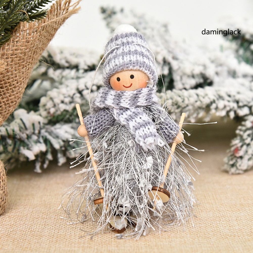 Búp Bê Trang Trí Cây Thông Giáng Sinh Hình Người Tuyết