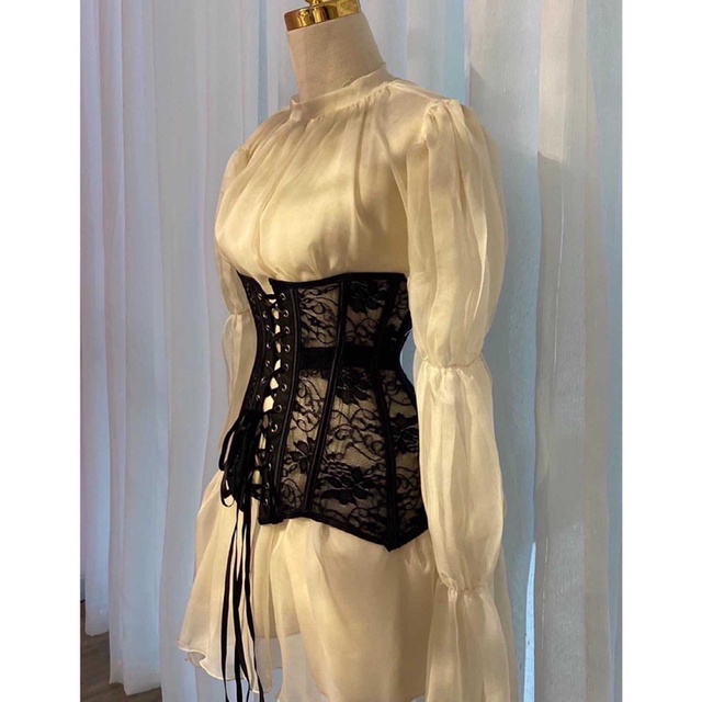 Corset underbust ren mix đồ trendy