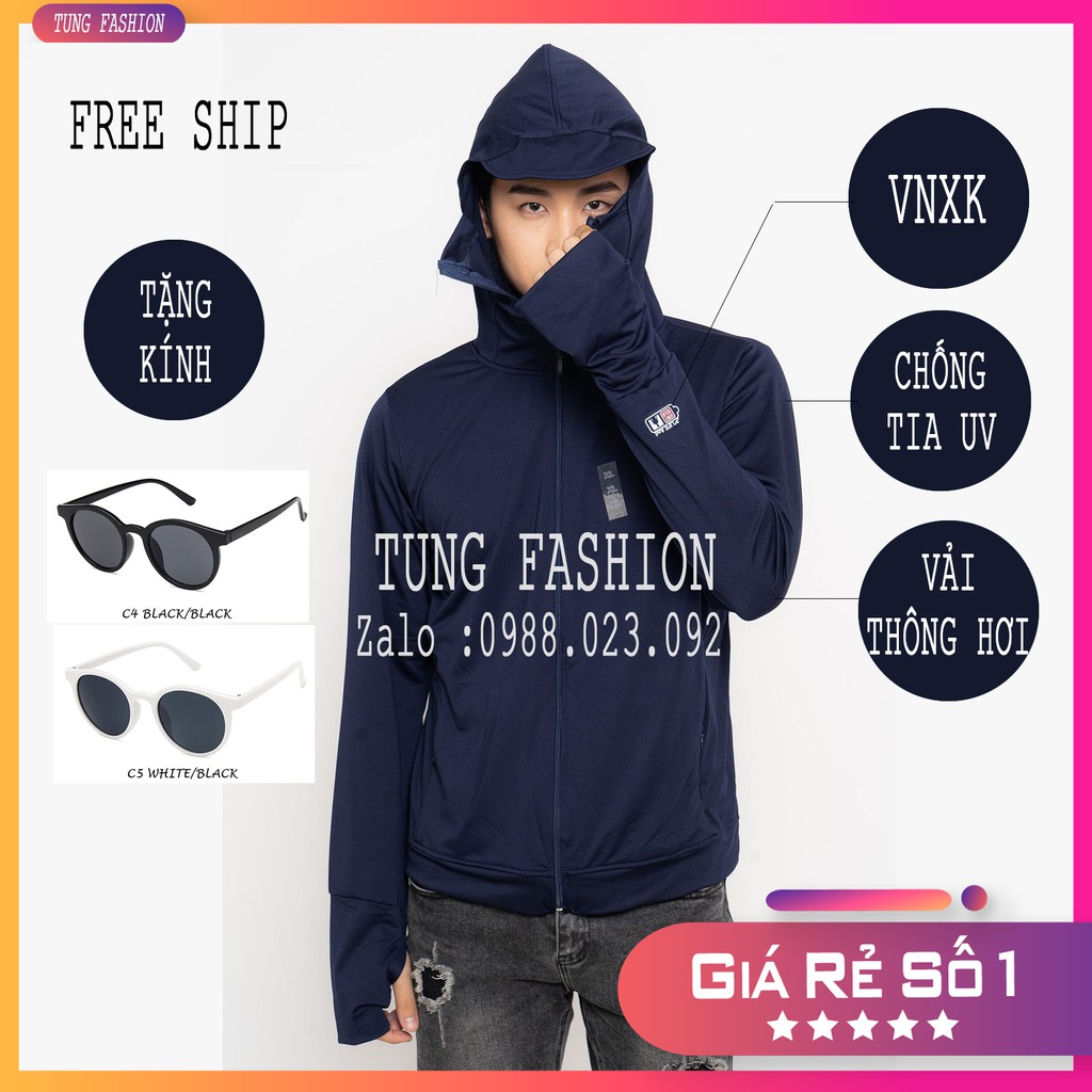 Áo chống nắng cho nam | Vải Thông Hơi Thoáng Mát Mùa Hè 2021