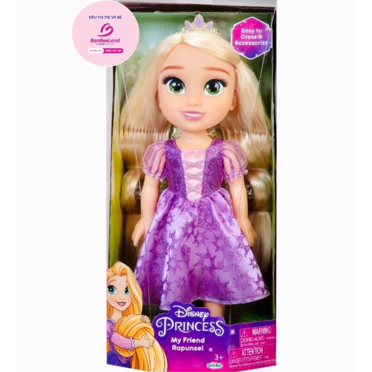 Búp bê công chúa Rapunzel siêu xinh - BAABEELAND