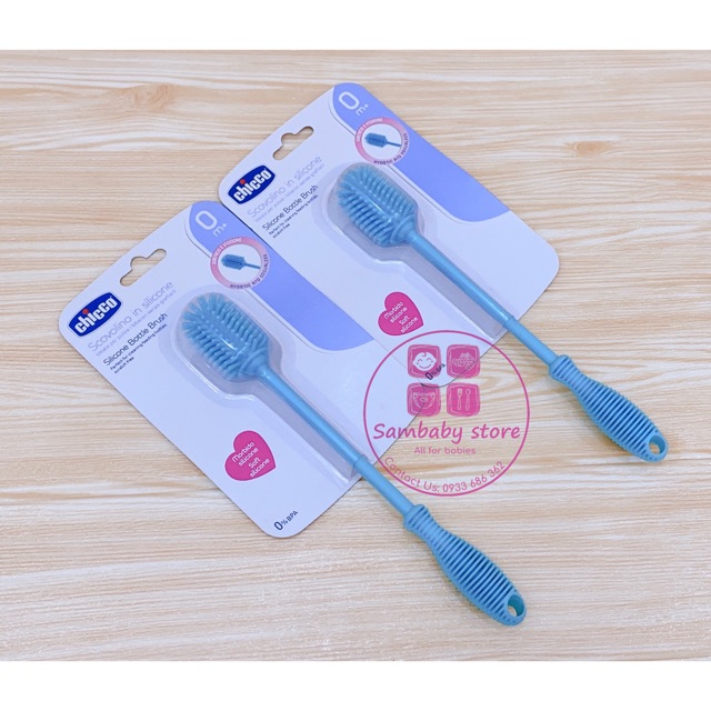Cọ bình Silicone bảo vệ bình Chicco chính hãng