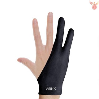Găng tay hở hai ngón chống mồ hôi chuyên dụng để vẽ trên máy tính bảng VEIKK