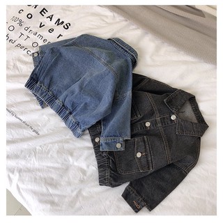 Áo khoác bò denim jacket cho bé ngày thu