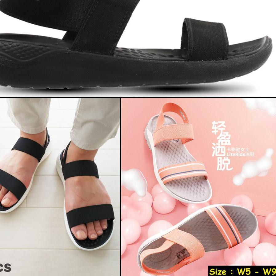 Crocs Sandal Cao Su Thời Trang Dành Cho Nữ