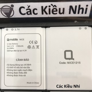 Pin Qmobile Nice NICE1215