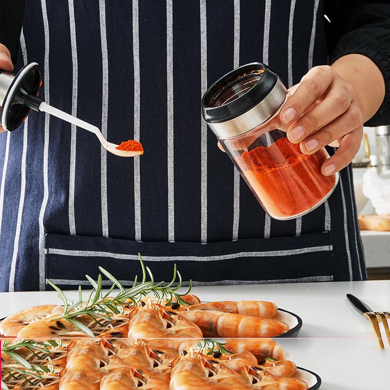 Lọ Đựng Gia Vị Kèm Thìa Cực Xịn Và Bình Xịt Dầu Ăn Nồi Chiên Không Dầu | BigBuy360 - bigbuy360.vn