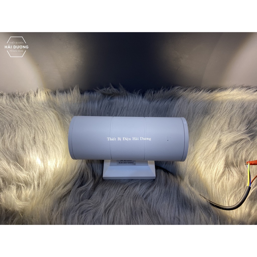 Combo Bộ 3 Đèn led gắn tường hình trụ TN916 - Chống nước thân nhôm - Cầu Thang Cổng Hiên Nhà Sân Vườn - BH 1 năm