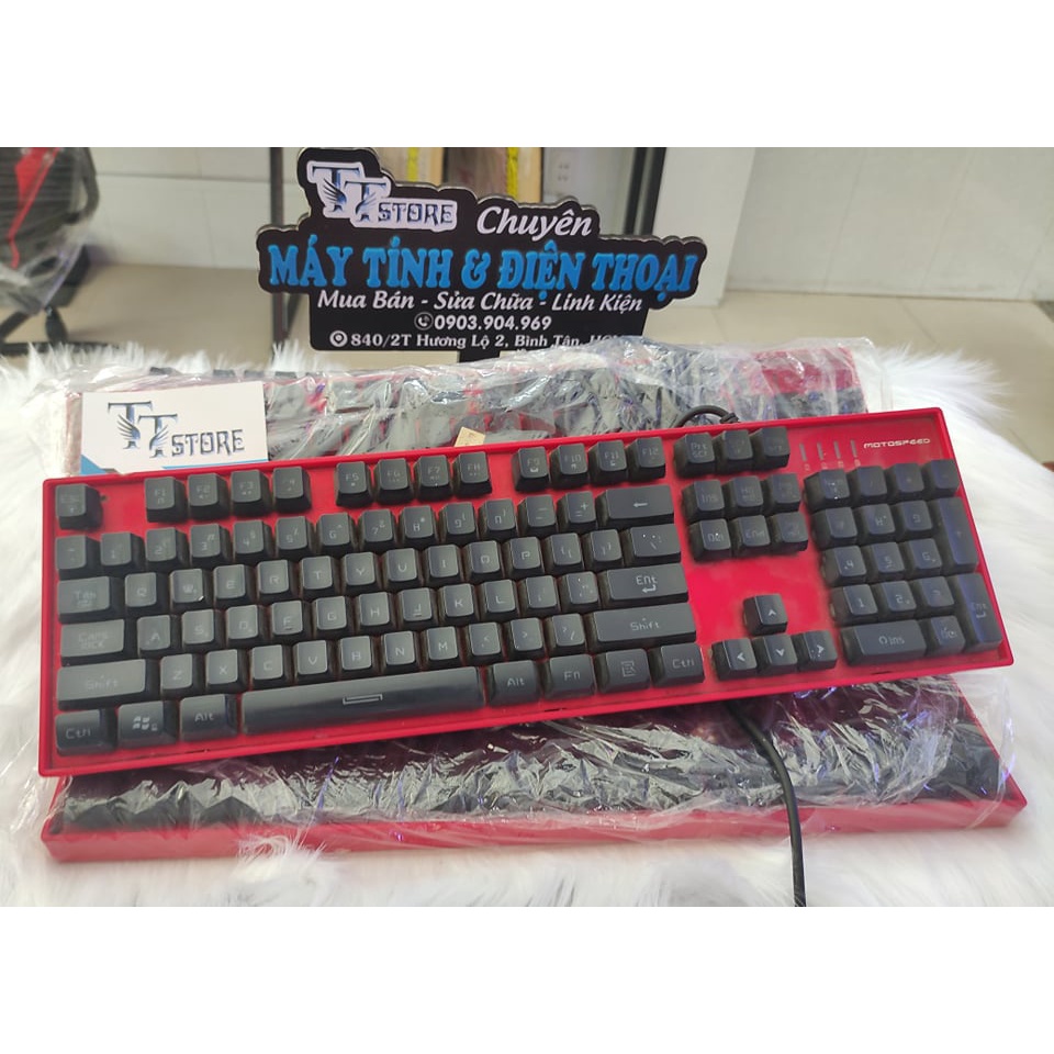 Bàn phím giả cơ Motospeed K10 (2nd).