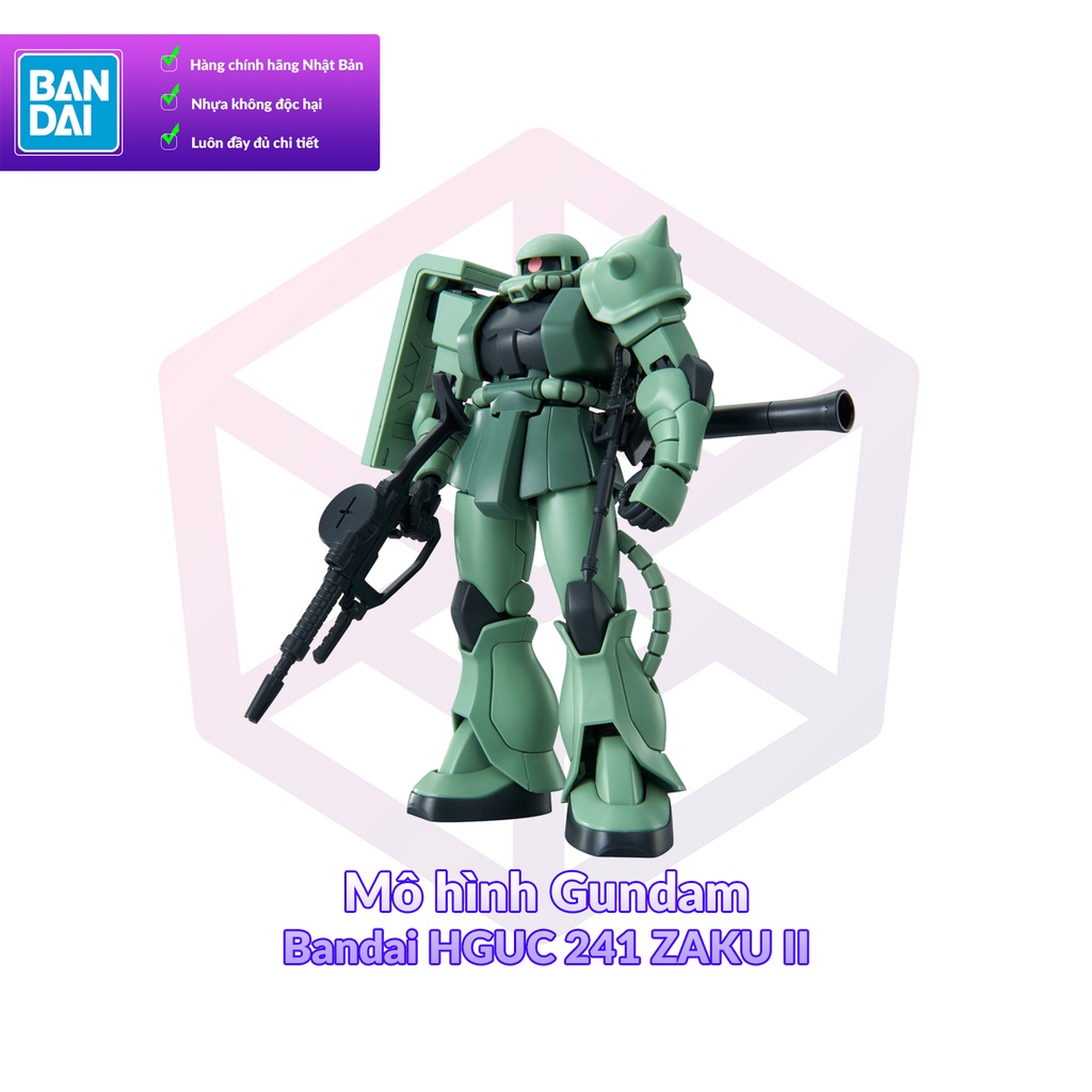 Mô hình Gundam Bandai HG UC 241 ZAKU II 1/144 MS Gundam