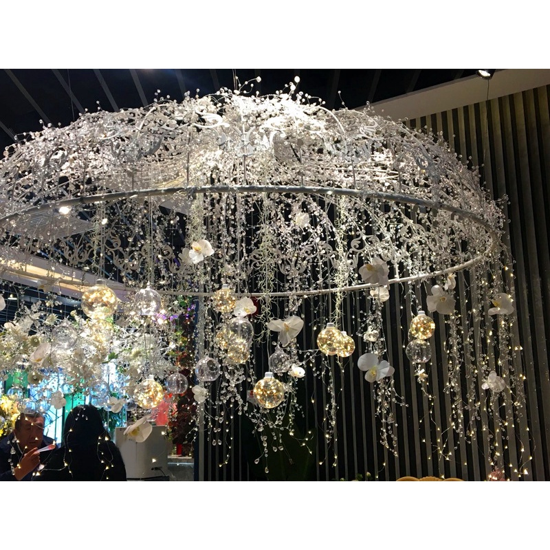 Dây kim cương uốn trang trí