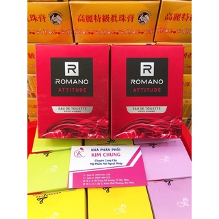 Màu đỏ Attitude 50ml ❤️ Nước hoa nam cao cấp Romano 50ml