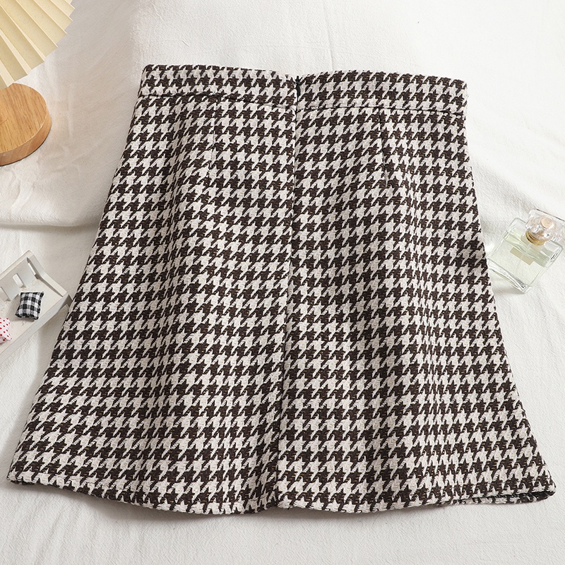 Chân Váy Dạ Tweed Cúc Ngọc Sang Chảnh Phong Cách Tiểu Thư Siêu Xinh _ Hàng ORDER