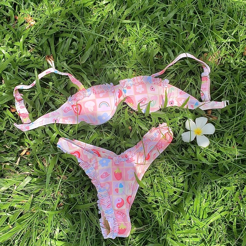 Bikini đáng yêu gọng hoa