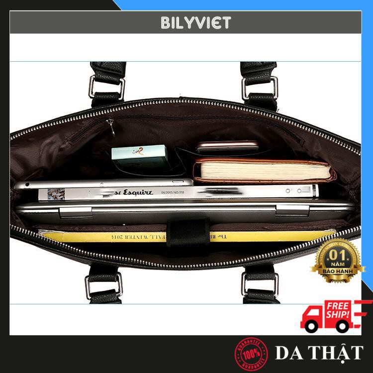 Cặp Da đựng tài liệu| Cặp Da Công Sở| Có ngăn Đựng laptop, Dùng cho Giáo Viên, Nhân viên văn phòng, công sở| Bilyviet | BigBuy360 - bigbuy360.vn