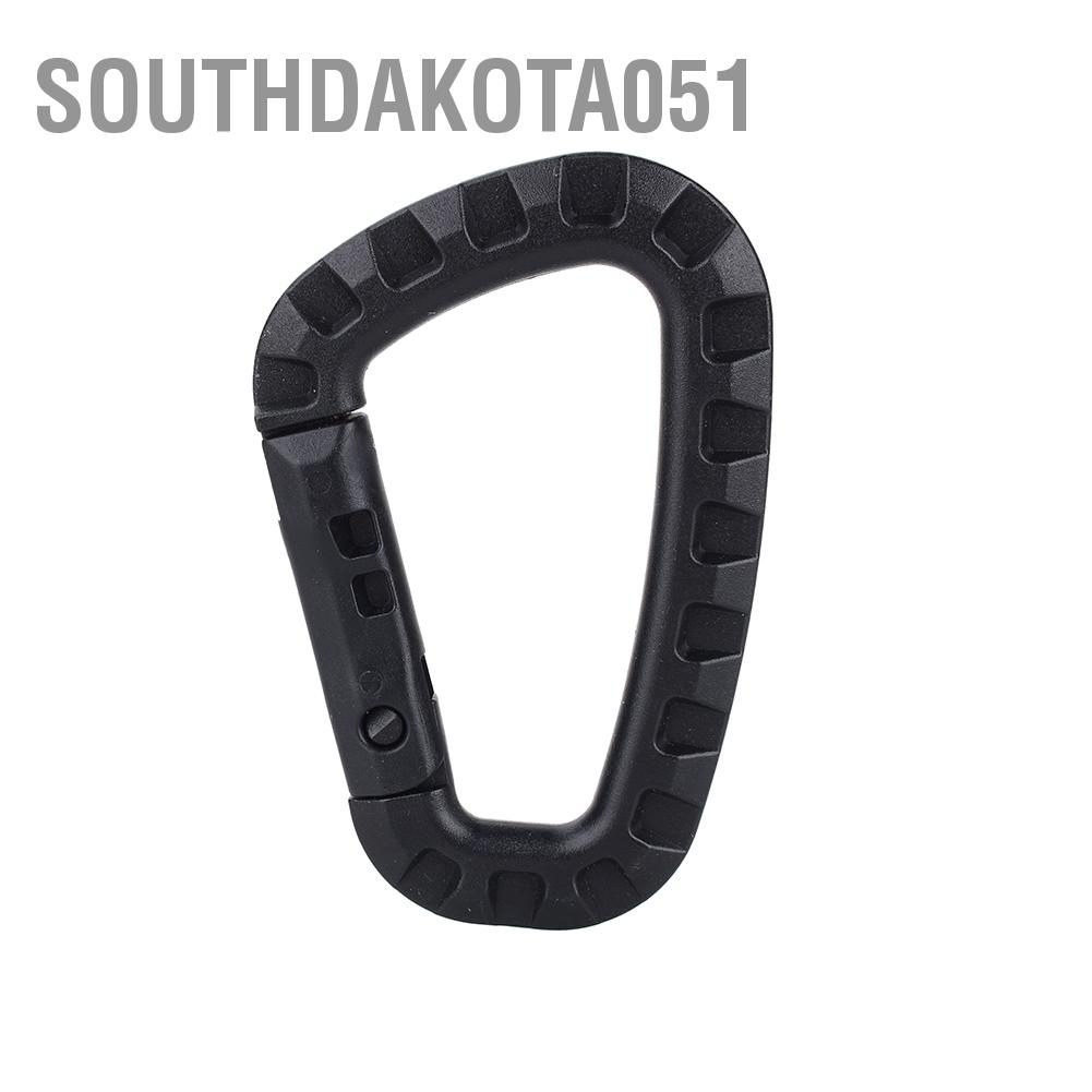 Southdakota051 Outdoor D Shape Buckle Camping Climbing Carabiner Mountaineering Fast Hang Mini Hook
