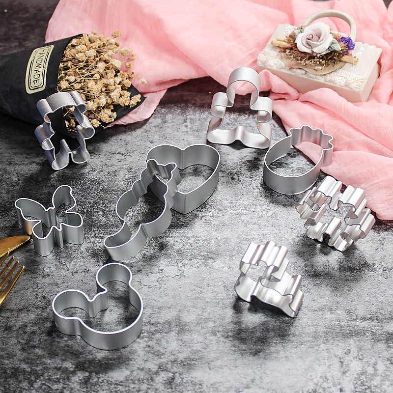 Khuôn tạo hình bánh/ khuôn cutter inox, khuôn bánh qui bánh cookies