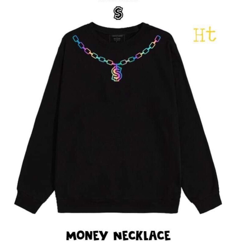 ❤️❤️❤️- Áo nỉ in chữ S vòng cổ HT12 -Vải xịn ^