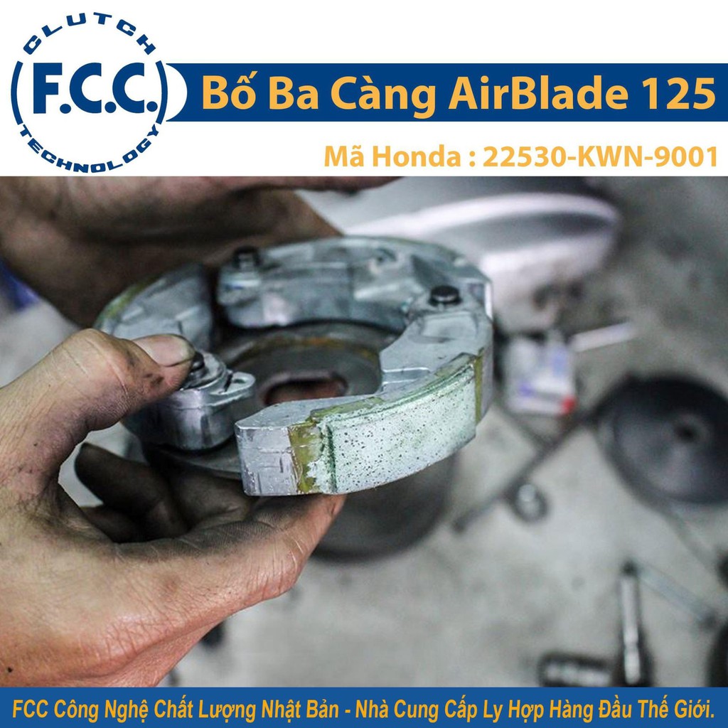 Bố ba càng FCC Honda AirBlade 125cc ( KWN )