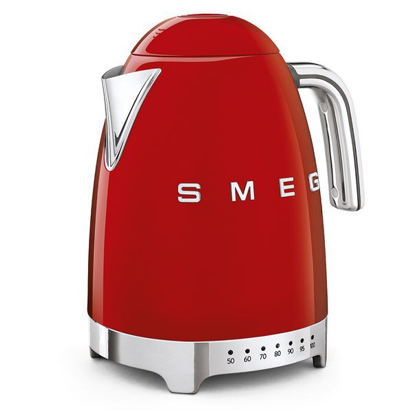 Ấm siêu tốc SMEG KLF04RDEU có chỉnh nhiệt