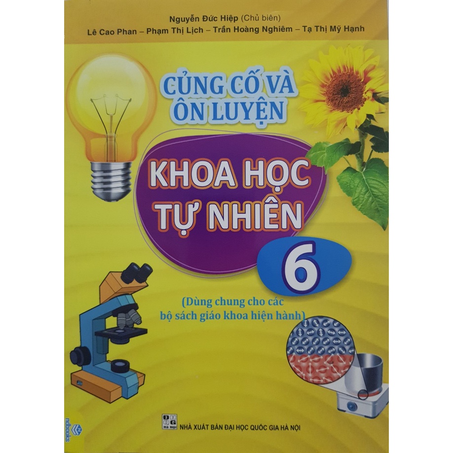 Sách - Củng cố và ôn luyện Khoa học tự nhiên 6