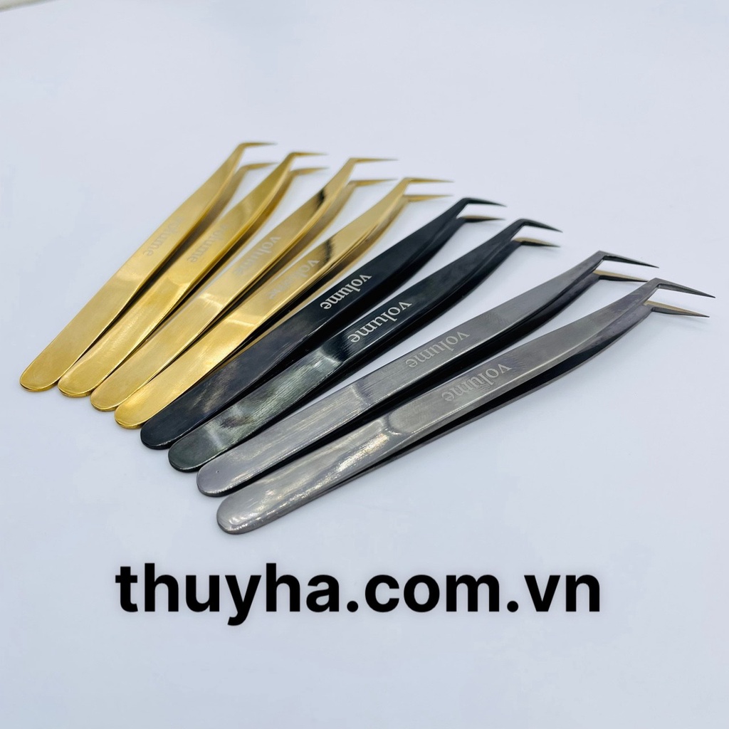 Nhíp volume gắp 20d -30d Nhật mũi 12mm và 15mm _dụng cụ nối mi Thúy Hà
