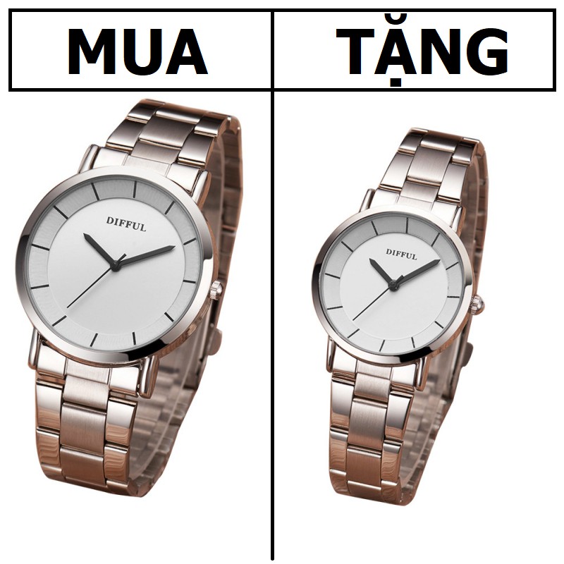 ĐỒNG HỒ NỮ DIFFUL 2568, MẪU  MÃ SANG TRỌNG, BẢO HÀNH 1 NĂM | BigBuy360 - bigbuy360.vn