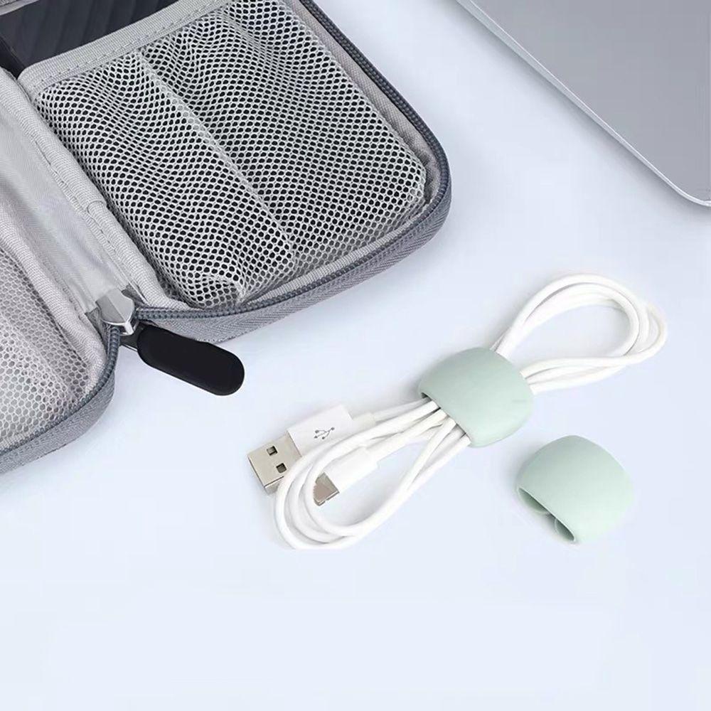 Bộ 4 Giá Đỡ Dây Cáp Gọn Gàng Để Bàn Tiện Dụng