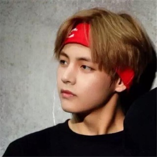 Băng đô V BTS đỏ sweet