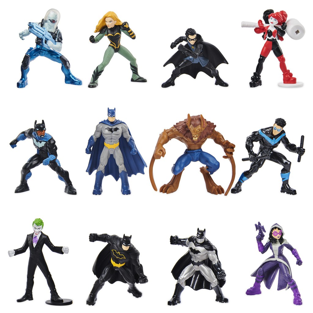 ĐỒ CHƠI CHÍNH HÃNG SƯU TẬP - SIÊU ANH HÙNG BATMAN BÍ ẨN - MINI FIGURE BATMAN