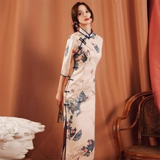 (Sẵn) Sườn xám thượng hải Dài