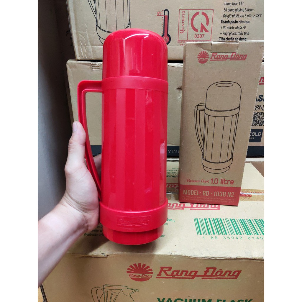 Phích Giữ Nhiệt Nóng,Lạnh 1Lít  RD 1038 N2 Chính Hãng Rạng Đông