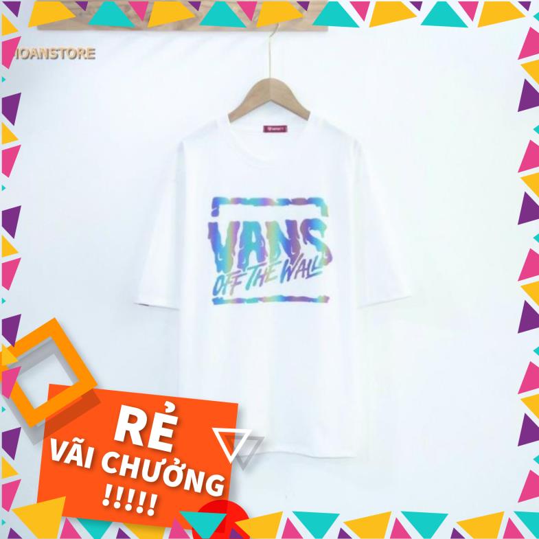 Áo phông, áo thun phản quang nam nữ tay lỡ unisex form rộng  VANS | BigBuy360 - bigbuy360.vn