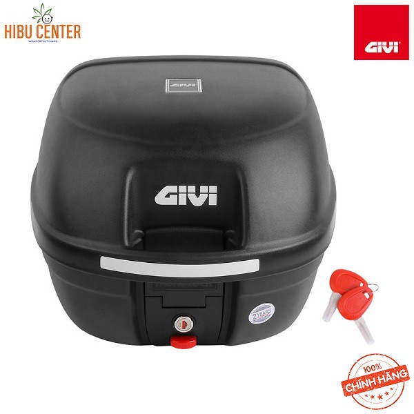 [Bán Chạy Nhất] Thùng GIVI E26N/ E26NX MICRO 26 Lít Khóa Monolock Decal Bạc/ Phản Quang Đỏ Hàng Chính Hãng – HBCENTER